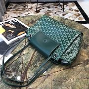 Goyard Rouette PM Canvas Green 30x22x14cm - 2