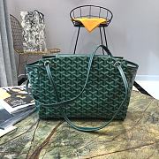 Goyard Rouette PM Canvas Green 30x22x14cm - 5