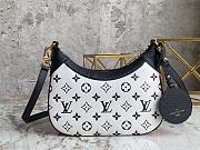 Louis Vuitton Bagatelle Bicolor Black/White/Pink M46091 22x14x9cm - 4