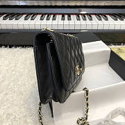 Chanel Trendy CC WOC Black A80982 19cm - 4