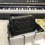 Chanel Trendy CC WOC Black A80982 19cm - 2