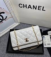 Chanel Trendy CC WOC White A80982 19cm - 1