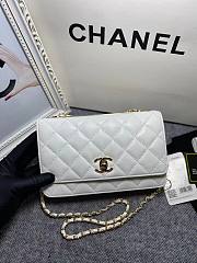 Chanel Trendy CC WOC White A80982 19cm - 4