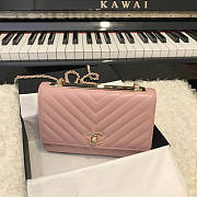 Chanel Chervon Trendy CC WOC Pink A80982 19cm - 1