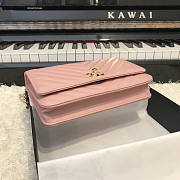 Chanel Chervon Trendy CC WOC Pink A80982 19cm - 4
