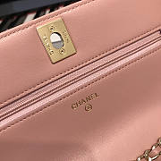 Chanel Chervon Trendy CC WOC Pink A80982 19cm - 2