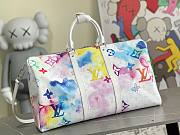 Louis Vuitton Bandoulière 50 Multicolor Print M45758 50x29x23cm - 5