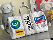 Louis Vuitton Bandoulière 50 Logo Story White M44643 50x29x23cm - 5