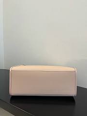 FENDI Medium Roma Sunshine Tote Leather Pale Pink 372M103 35cm - 2