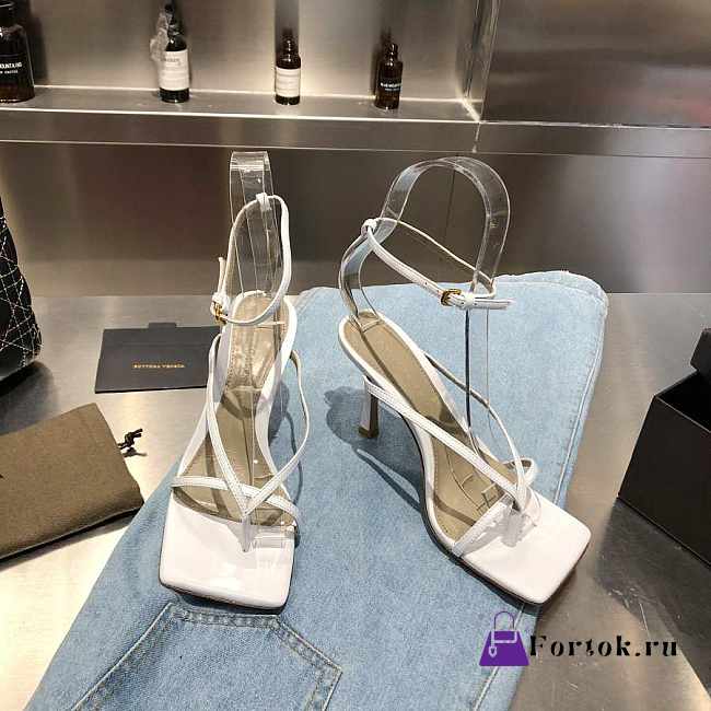 Bottega Veneta Stretch White 9cm - 1