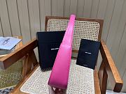 Ysl Le 5 À 7 Hobo Bag In Smooth Leather Pink 6572282 25x14x6cm - 2