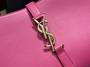 Ysl Le 5 À 7 Hobo Bag In Smooth Leather Pink 6572282 25x14x6cm - 3
