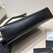 Ysl Manhattan Shoulder Bag In Box Black 5792710 29x20.5x7cm - 5