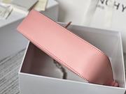 Givenchy Small Moon Cut Out Bag Leather Pink 25x7x12cm - 2