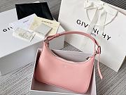 Givenchy Small Moon Cut Out Bag Leather Pink 25x7x12cm - 5