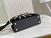 Louis Vuitton Capucines Mini Strassy Black 21x14x8cm - 6