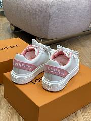 Louis Vuitton 1AB18U Time Out Sneaker , Pink, 37.5