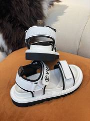 Louis Vuitton Pool Pillow Flat Comfort Sandal White 1A9OW7 - 2