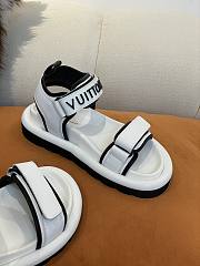 Louis Vuitton Pool Pillow Flat Comfort Sandal White 1A9OW7 - 4