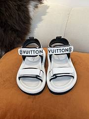 Louis Vuitton Pool Pillow Flat Comfort Sandal White 1A9OW7 - 5