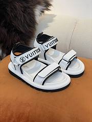 Louis Vuitton Pool Pillow Flat Comfort Sandal White 1A9OW7 - 1