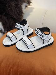 Louis Vuitton Pool Pillow Flat Comfort Sandal White 1A9OW7 - 6