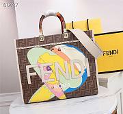 Fendi Medium Sunshine Shopper Bag Multicolor 8BH386 36x12x31cm - 1