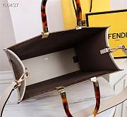 Fendi Medium Sunshine Shopper Bag Multicolor 8BH386 36x12x31cm - 3