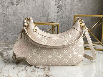 Louis Vuitton Bagatelle Bicolor Beige/Pink/Yellow M46113 22x14x9cm