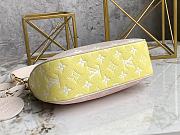 Louis Vuitton Bagatelle Bicolor Beige/Pink/Yellow M46113 22x14x9cm - 6