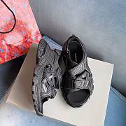 Balenciaga Neoprene Track Sandals Black 61754 - 1