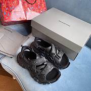 Balenciaga Neoprene Track Sandals Black 61754 - 5