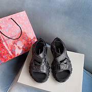 Balenciaga Neoprene Track Sandals Black 61754 - 2
