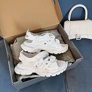 Balenciaga Neoprene Track Sandals White 61754 - 1