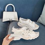 Balenciaga Neoprene Track Sandals White 61754 - 2
