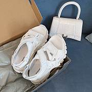 Balenciaga Neoprene Track Sandals White 61754 - 5