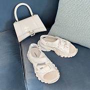 Balenciaga Neoprene Track Sandals White 61754 - 6