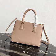 Prada Galleria Saffiano Leather Powder Pink 1BA863 28×20×12cm - 3