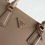 Prada Galleria Saffiano Leather Beige 1BA863 28×20×12cm - 2