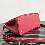 Prada Galleria Saffiano Leather Red 1BA863 28×20×12cm - 6