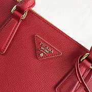 Prada Galleria Saffiano Leather Red 1BA863 28×20×12cm - 2