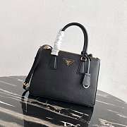 Prada Galleria Saffiano Leather Black 1BA863 28×20×12cm - 1