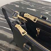 Prada Galleria Saffiano Leather Black 1BA863 28×20×12cm - 6