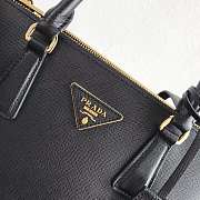 Prada Galleria Saffiano Leather Black 1BA863 28×20×12cm - 2