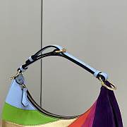 Fendi Small Fendigraphy Leather Multicolor 8BR798 29x24.5x10cm - 4