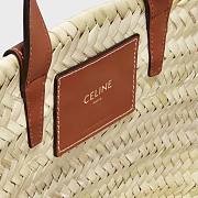 Celine Medium Triomphe Raffia Tan 192622 25x26x12cm - 2