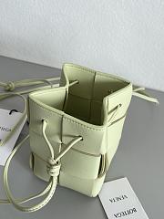 Bottega Veneta Cassette Lemon Green 680217 14x9x9cm - 6
