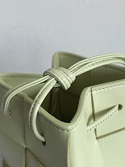 Bottega Veneta Cassette Lemon Green 680217 14x9x9cm - 2