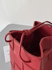 Bottega Veneta Cassette Red 680218 18x14x14cm - 6