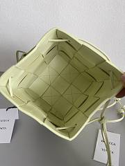 Bottega Veneta Cassette Lemon Green 680218 18x14x14cm - 5